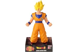 BANDAI Dragon Ball Figura Gigante Goku Super Saiyan de 40.5 cm, Juguete Articulado de la Serie Dragon Ball, para Niños y Coleccionistas (38771)