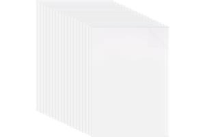 BENECREAT 20 confezione di Fogli PET Trasparenti Da 0.25mm, Pellicola Sostitutiva Impermeabile Da 29.7x21cm A4 per Cornice per Foto, Foglio di Plastica Antipolvere Visibile per Cartelli Da Tavolo