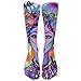 Produktbild DEFFWBb African American Lovers Abstract Graffiti Print Print Stockings Breathable Ski Socks Classics Socks for Women Teens Girls Unisex 50cm