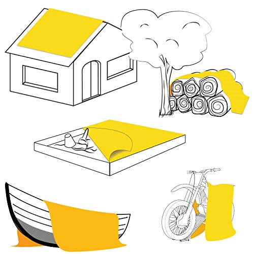 Schutzplane 90 g/m² 300 x 500 cm grün Abdeckplane Plane Holzabdeckung Gewebeplane - 2