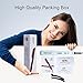 KINGDOMCARES Ionic Hair Straightener Brush Electric Ceramic Heating Straightening Brush Anti-Scald & Anti-Static Hair Brush for Frizzy Hair (Environment protecting , Fast Heating, Adjustable Temperature, LCD and Auto Lock)