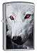 Produktbild Zippo 60.000.469 Feuerzeug Wolve with Red Eyes, Spring 2015, street chrom