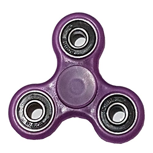 Tri fidget Hand Spinnner,Toy,Stress Reducer Ultra Durable High Speed Bearing Fidget Spinner Finger Toy Perfect For ADD/ADHD/Anxiety/Autism And Stress Relief Adult Children,Office Desk GLOW IN THE DARK(silicone purple with black) Tri fidget Hand Spinnner,Toy,Stress Reducer Ultra Durable High Speed Bearing Fidget Spinner Finger Toy Perfect For ADD/ADHD/Anxiety/Autism And Stress Relief Adult Children,Office Desk GLOW IN THE DARK(silicone purple with black)