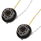 Portalampada LED 1156 BA15S P21W – Presa Adattatore Per Luci Direzione E Retro Da 12V/24V, Cavo 12cm, Confezione Da 5