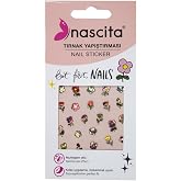 nascita &Ccedil;i&ccedil;ek Desenli Tırnak Stickerı - 31