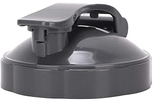 ‎POWEKA Poweka Flip Top To Go Deckel für Nutribullet Zubehör, teil-Set für Nutribullet 600W/900W Blender Saftpresse (1 Stück)