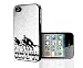 Produktbild Personality customization "Never Grow Up" Black and White Stippling and Super Heroes in Shopping Cart Hard Snap on Pone Case (iPhone 5/5s) By LINtt Cases