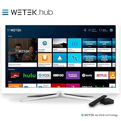 WeTek HUB Wireless Android streaming media center & OpenELEC TV Box avec Bluetooth & 4K UHD
