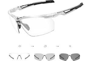 SCVCN Fotocromatici Occhiali Da Ciclismo Sportivi Donne Uomini MTB Trasparenti Bicicletta UV400