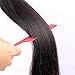 Sunwell® 3Bundles Virgin Brazilian Human Hair Extension Silky Straight Hair Weaves for Black Women Natural Color (8 10 12inch)