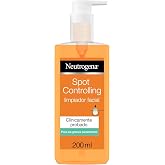 Neutrogena Spot Controlling Facial Cleanser (1 x 200ml) Facial Cleansing Gel with Salicylic Acid for Acne Prone Skin, Facial