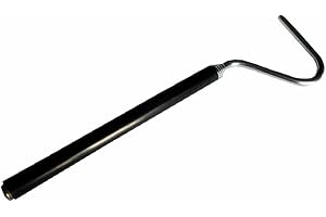 MAGIDEAL Générique Pince Crochet Reptile Téléscopique Poignet Outil Prise de Serpent en Acier Inoxydable , 66cm