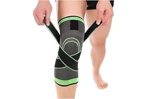 Shefave Knee Brace for Arthritis ACL and Meniscus Tear Adjustable Knee Sleeves for Sports Workout Weight Lifting Knee Support for Men and Women -Single (L)