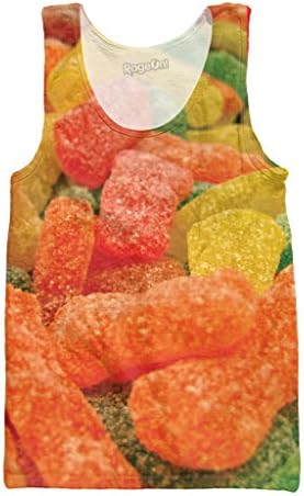 Rageon Men's Sour Patch Kids Tank Top LG Multi