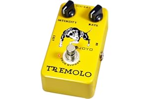 JOYO Pedal de efecto trémolo Beloved Old Amps Circuito de tubo fotoeléctrico Trémolo para efecto de guitarra eléctrica - True Bypass (JF-09)