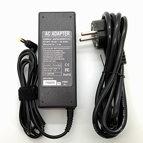 90 W ADAPTER Ladegerät 19 V 4,74 A oder weniger neue und kompatibel für Acer Aspire Notebooks der Beschreibung mit Spitze 5,5 mm x 1,7 mm - 2