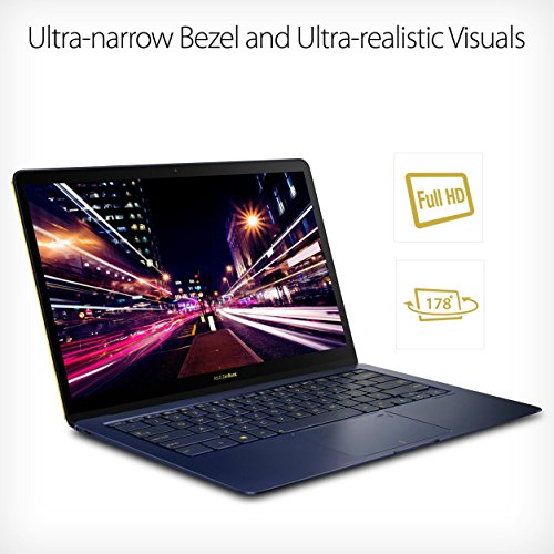 ASUS UX490UA-BE029T ZenBook Deluxe 3 14-inch Nano-Edge Display  Royal Blue  -  Intel Core i5-7200U  8 GB RAM  256 GB SSD  Windows 10  Harman Kardon Sp