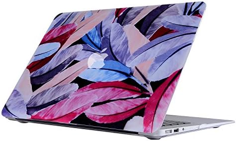 MacBook Pro 13 Retina Case, Aomo Tropical Palms Leaves MacBook Pro 13 inch Case Plastic Hard Shell Case Cover for MacBook Pro 13 with Retina Display (A1502 / A1425) No CD-ROM Drive - feather
