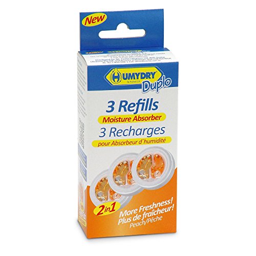 Preisvergleich Produktbild HUMYDRY - Nachfüllpackungen Mini Tab 3x75g Pfirsich