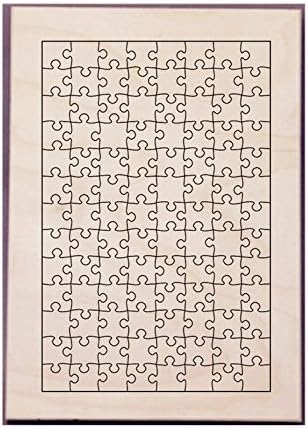 Puzzle Maker Die Make Puzzle26x17cm-104PCS Seel Rule Puzzle Die Size 11.7"x8.3"x5/8"