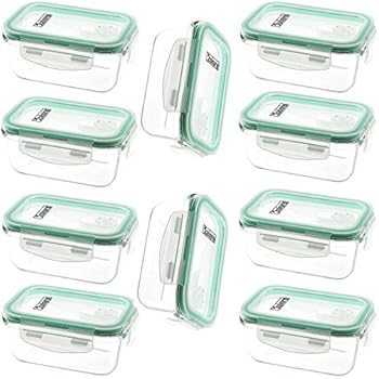 Kuhn Rikon Borosilikatglas 3er-Set (0.64L+1.04L+Pumpe) Vakuum