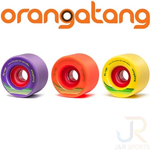 Orangatang Cage 73mm Wheels (Set of 4) (Orange 80a)