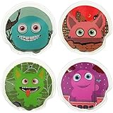 Handwärmer - Taschenwärmer LITTLE MONSTERS 4er Set