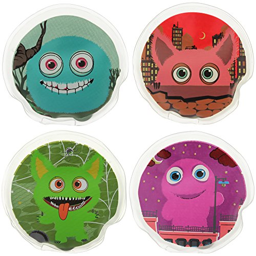 Preisvergleich Produktbild Handwärmer - Taschenwärmer LITTLE MONSTERS 4er Set