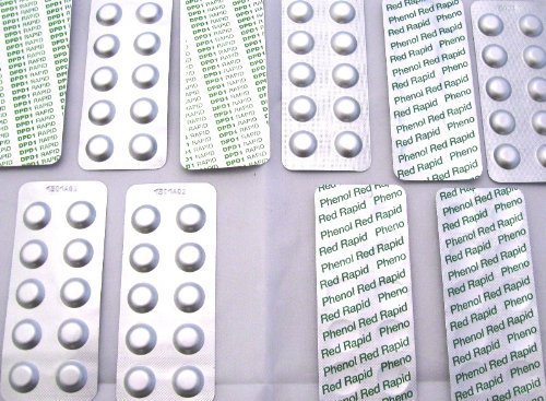 Testtabletten Pooltester Chlor & pH Pool Schwimmbad (je 50St.)