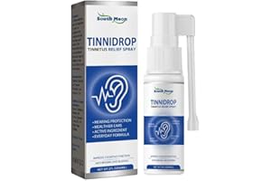 JHIALG Suplementos de alivio de tinnitus para oídos, spray de alivio de tinnitus alivia el tinnitus, gotas para los oídos para nadadores