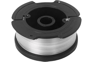 HEIBTENY Spule und Schnur für Black & Decker BESTA525 BESTA528 BESTA530 BESTE630 BD032 Rasentrimmer Ersatzspule Schnur