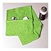 Produktbild Aztex Deluxe Sports Gym Towel with Zip Compartment in Lime Green, 100% Egyptian Cotton by Towelsrus