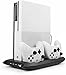 Produktbild Xbox One S Base Standfuß mit Kühlgebläse,Dual Ladestation für Xbox One Controller mit 4 USB Hub