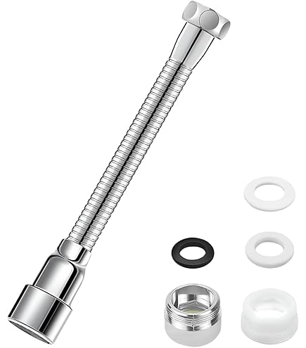 Rallonge De Robinet, Aérateur De Robinet Pivotant à 1080°, Adaptateur