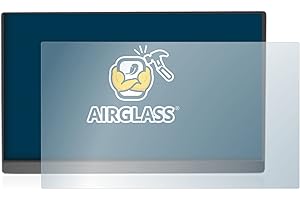 BROTECT Schutzglas für Arzopa 15.6" 1080p Portable Monitor Schutzfolie Panzer-Folie Glas [Extrem Kratzfest 9H, Anti-Fingerprint