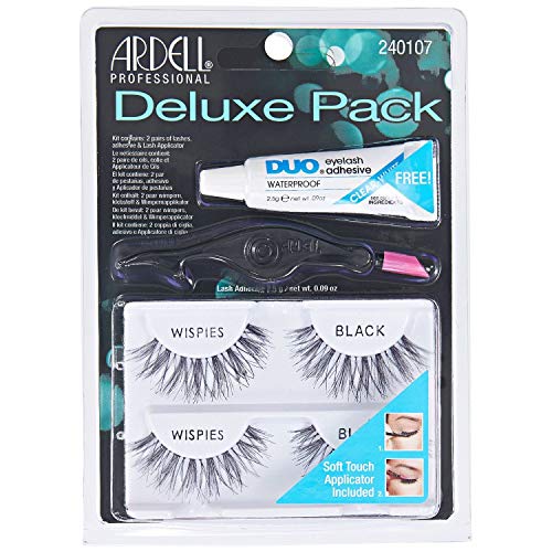 ARDELL Deluxe Pack Kit Wispies Black Faux-cils