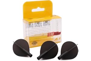 CUESOUL TERO AK4 Dart Flights Standard,Slim,cerf-Volant,Diamant,Bouclier,Ensemble de 3 pièces