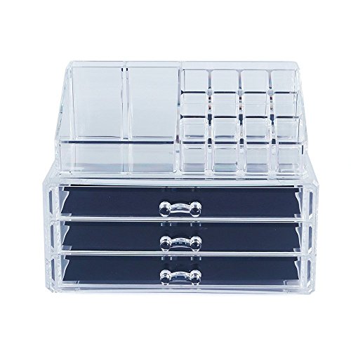 LAGUTE Acrylic Cosmetic Organizer Acrylic Makeup kosmetik aufbewahrung organizer - 3