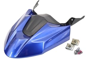 YINGD Front Beak Cowl Guard Fender For Triumph Tiger 800 XRT XRX 2016-2019 Motorcycle Wheel Cover Fairing Mudguard Extension Protector Plate (Blue)