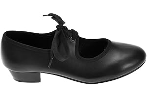 Starlite Patter PU Tap Shoes, Low Heel