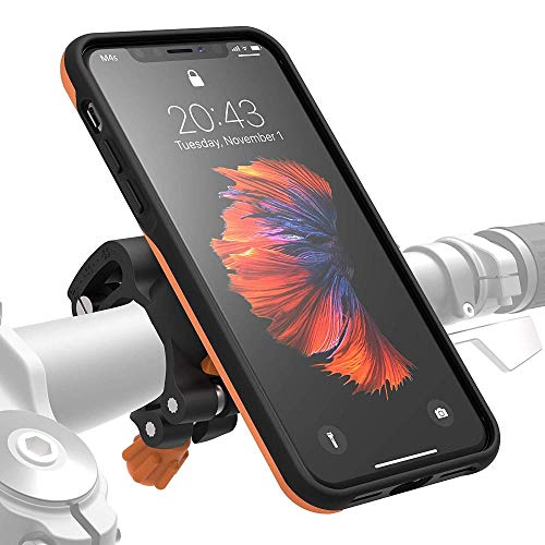 Preisvergleich Produktbild zhaoxin Handyhalterung Fahrrad 360° drehbar Handyhalterung Motorrad Universal Fahrrad Motorrad Lenker Halterung für iPhone Xr / Xs, Samsung Galaxy S10 Plus etc.