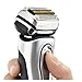 Braun Series 9 9290cc Men's Electric Foil Shaver, Wet and Dry with Clean and Renew Charge Station, Pop Up Trimmer, Rechargeable and Cordless Razor and Travel Case - Silver