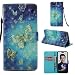 Produktbild Lotuslnn Huawei Honor 10 Hülle, Huawei Honor 10 Tasche, Premium PU Schutzhülle mit Flip, Dünn Ledertasche mit Kartensteck Plätzen Standfunktion Handyhülle für Huawei Honor 10(mit 1 Touch Pen)