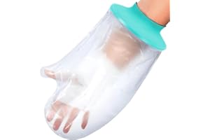 Biglumin Protection de plâtre pour les mains,protège platre bras housse de main étanche pour la douche après une opération,protection plâtre souple confortable pour poignet,sac plâtre réutilisable