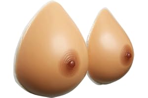 Tex-Eorey Faux Seins Silicone Faux Seins - Formes de Seins Faux Seins Faux Seins Prothèse Mammaire Crossdresser pour transgenre