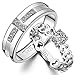 Via Mazzini 925 Silver Plated Love Birds Crystal Couple Rings For Men And Women (Ring0118) RS.699.00
