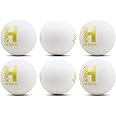Heega Plastic Ball White Non Toxic (Pack of 6 | 40 Gm Per Ball)