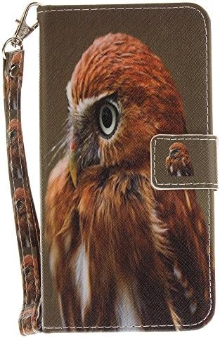 J7 2017 Case[US Layout] Protective PU Leather Wallet Flip Case Cover for Galaxy J7 2017 with[Card Holders][Kick Stand][Magnetic Closure]-Eagle