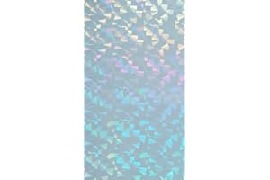 HERLIKOFER Wachsverzierfolien kristall Anzahl 1 Stück, Größe 225 x 90 mm, Farbe Hellblau