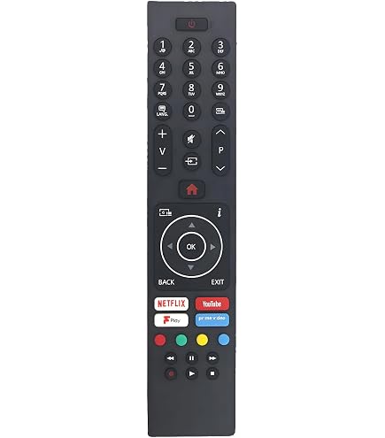 RC4848F, telecomando di ricambio per Hitachi Bush, Digihome, Finlux, JVC, Laurus, Linsar, Luxor, MitchelBrown, Polaroid Techwood, Telefunken, Visitech TV 32HB6J61U, 24HBJ55U, 50HB6T72UA, 43HB6T72U